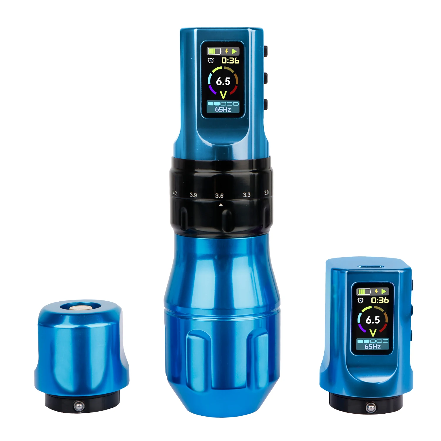 INKONE PRICK Wireless Tattoo Pen Adjustable Stroke 2.4-4.2mm Rotary Tattoo Pen for Body Art