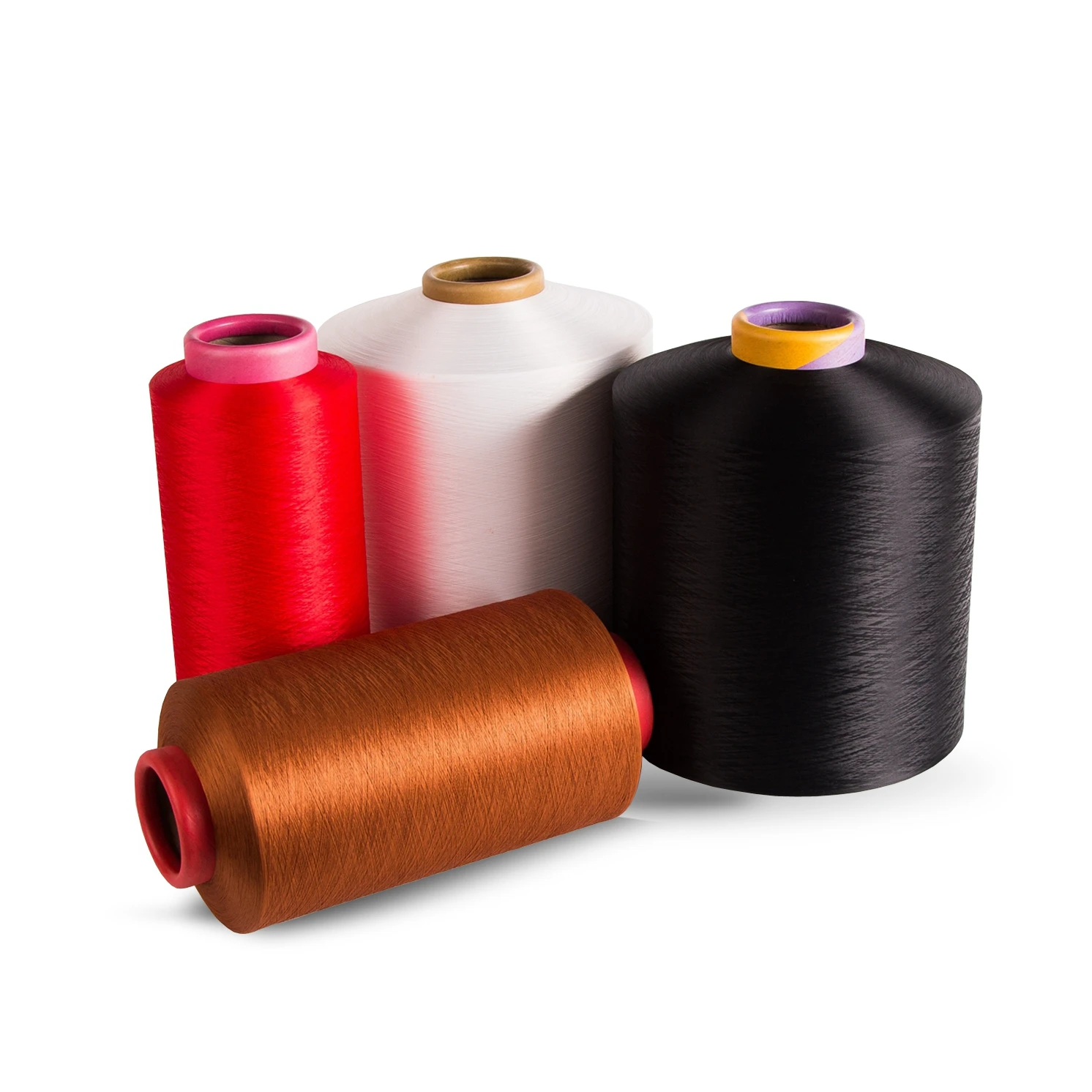 High Stretch 70D/68F/2 Nylon 6 DTY Yarn 100 % Nylon Textile Yarn