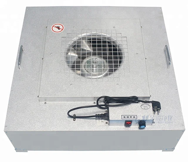 High Efficiency 99.99% hepa laminar flow fan filter unit ffu cleanroom filter systems FFU