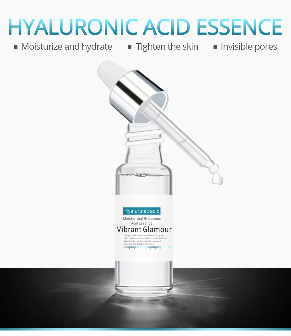 OEM Hyaluronic acid Serum is suitable for all skin hydrating, moisturizing, firming and anti-wrinkle faces