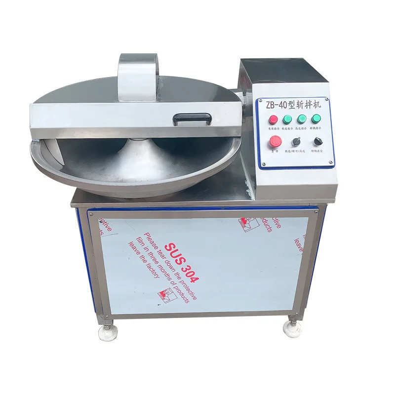Multi-functional Stainless Steel Meat Chicken, Duck, Fish Vegetable Chopping Cutting Mixing Grinding Machine