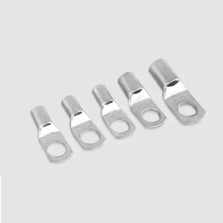 4-25mm Assortment Tinned Copper Lugs Ring Crimp Terminals Battery Wire Welding Cable Connectors Kit