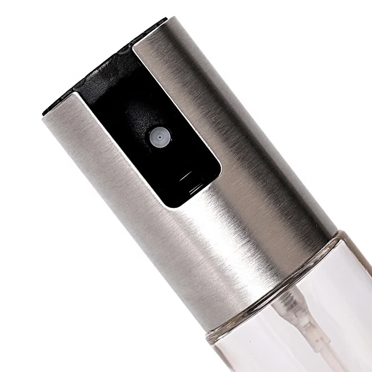 Saving Stainless Steel Olive Kitchen Oil Spray glass Bottle for cooking BBQ Cooking Tools