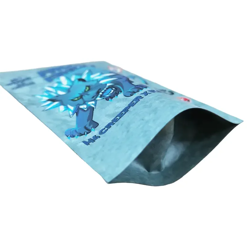 Custom Brand Printing Food Packaging Smellproof Doypack Resealable aluminum mylar bag custom seize Ziplock Bag 3.5g 7g 14g 1LB