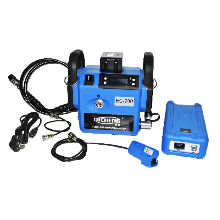 HOT SALE Electric hydraulic tool Battery Power pump oil for cable punching cutting bending crimping  tool pressure device