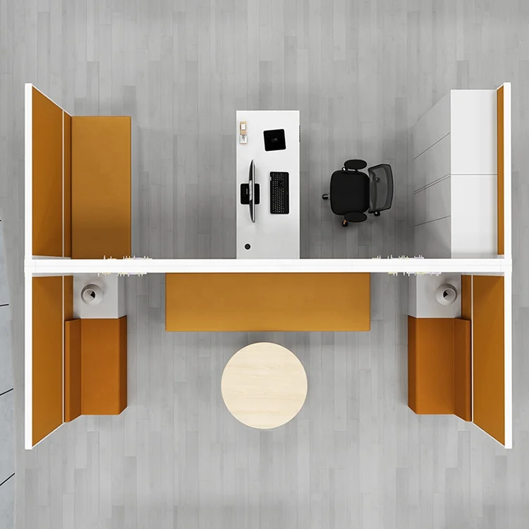 Modern standing electric desk with negotiated sofa set office modular workstation partitions office