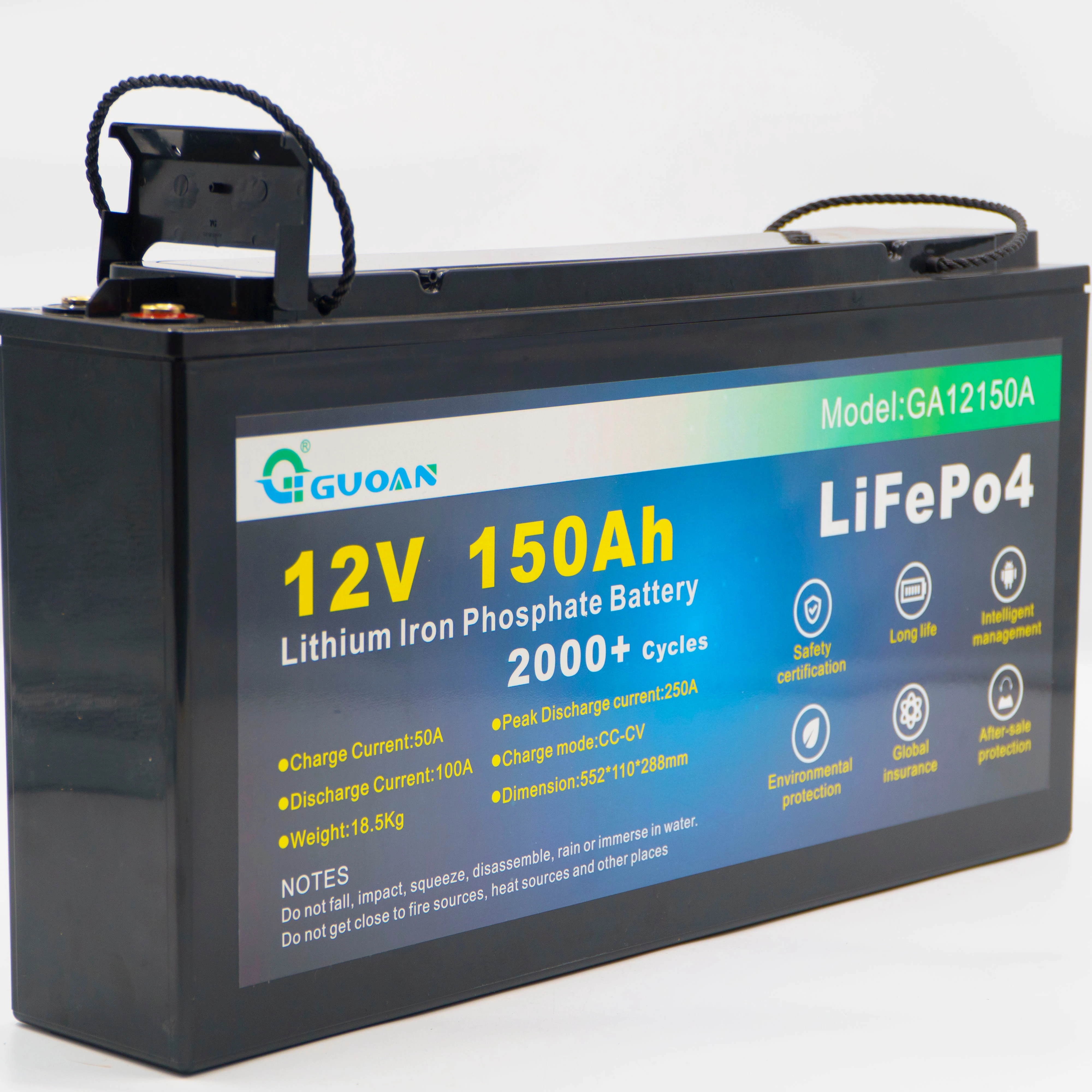 12v 24V  100ah 120ah 150ah 200ah 300ah Lifepo4 BMS Lithium Battery Pack