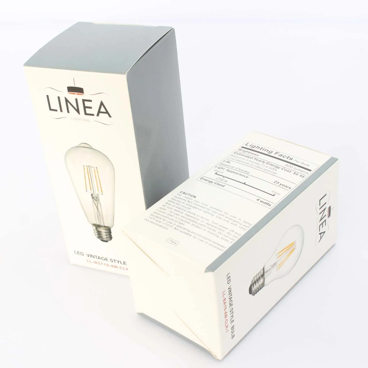 Customized printing of your own logo High quality paper tube packaging box LED light bulb packaging box