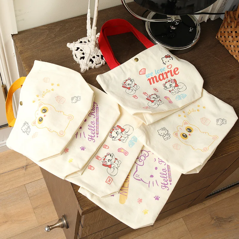 Newest Small Mini Cheap Colorful Change Jewelry Outdoor Shopping Custom Logo Canvas Bag Cotton Tote Bag