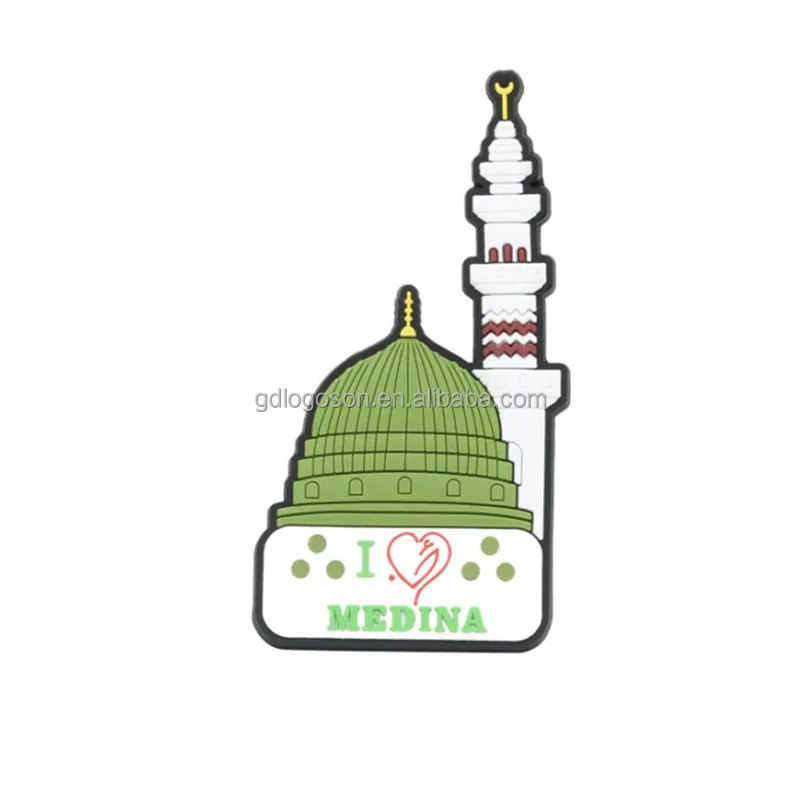 Cheap Metal Souvenirs the Holy Land Mecca Saudi Arabia Islam Mekka Fridge Magnet