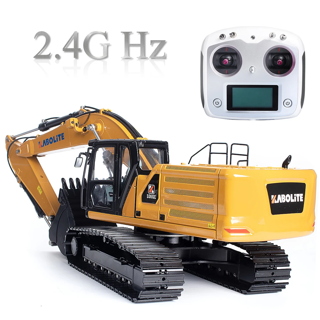 HUINA K336 Hydraulic Excavator 1/16 Alloy Remote Control Rc Truck Radio Controlled Car Loader Shovel Remote Control Toy Kid Gift