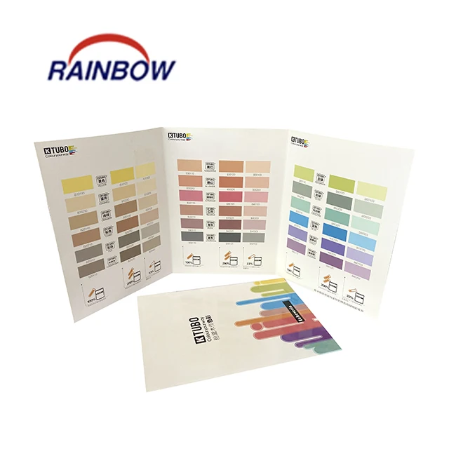 Promotional Customized Printing Coating Color Card