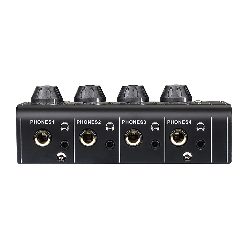 Yossic 4 channel headphones monitor