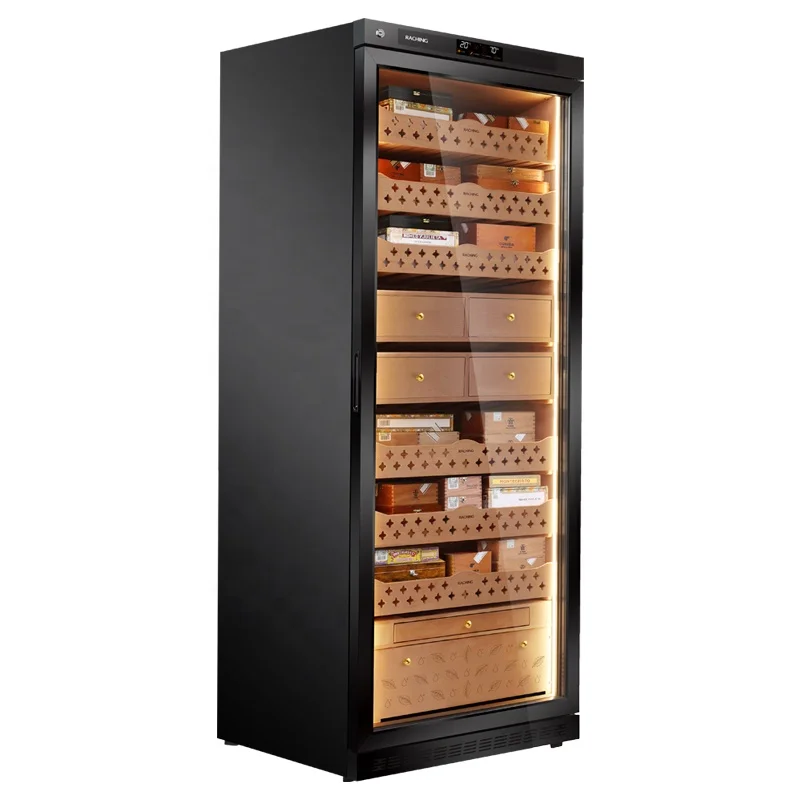 Raching MON5800A Cigar Humidor With Spanish Cedar Wood Cigar Cooler Cabinet 3000-4000 Cigars