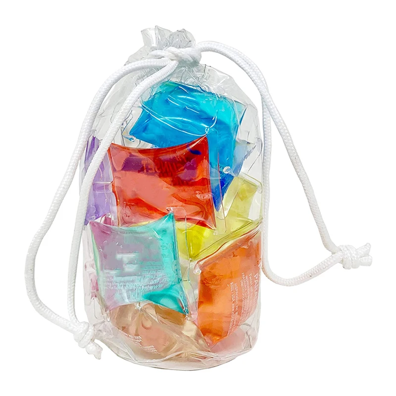 New Product OEM Private Label Mini Pearls Capsule Transparent Scented Body Moisturizing Bath Oil Round Bath Beads in Bags