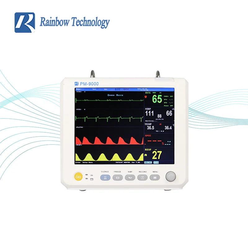 Good price ambulance emergency medical supplies equipment portable multi parameter patient bedside monitor