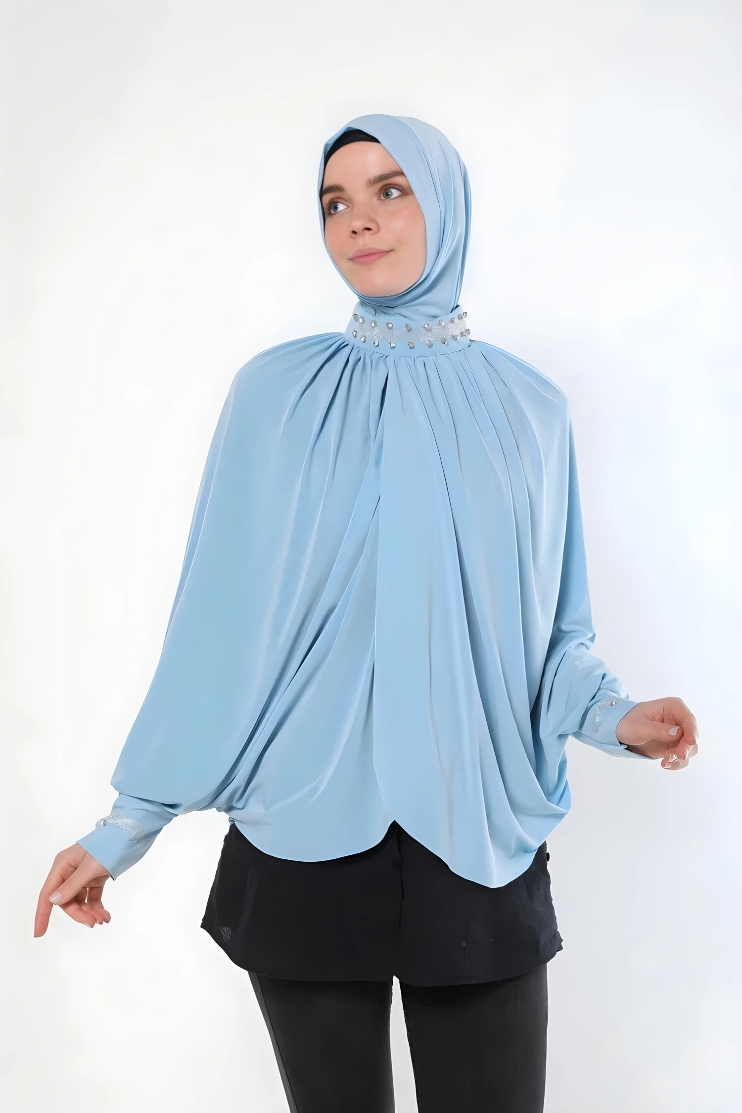 Hot Sale Plain Rayon Solid Color Velvet Muslim Crystal Pearl Luxury Soft Scarfs Instant Women Shawls Hijab For Lady