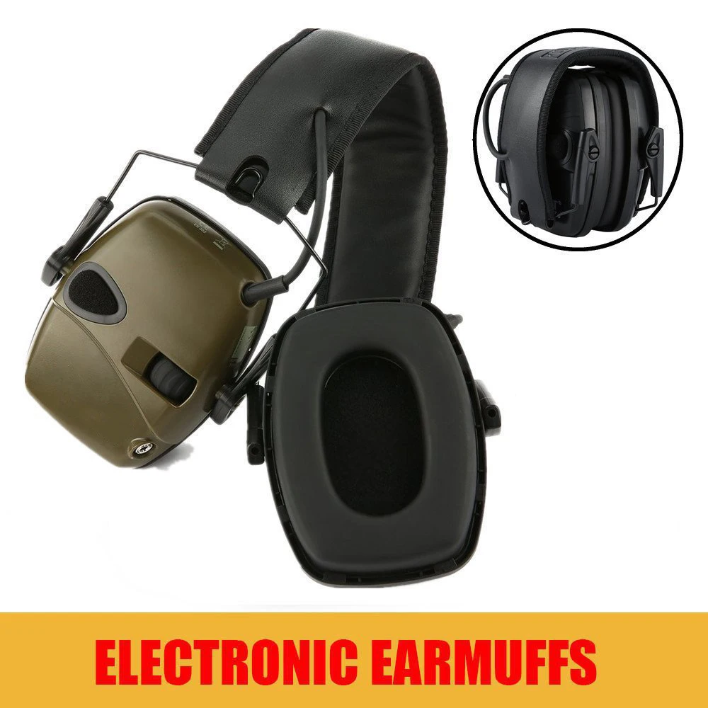 Source Factory Sale Shooters Electronic Earmuff Headphones Bluetooth Best Earmuff Hearing Protection