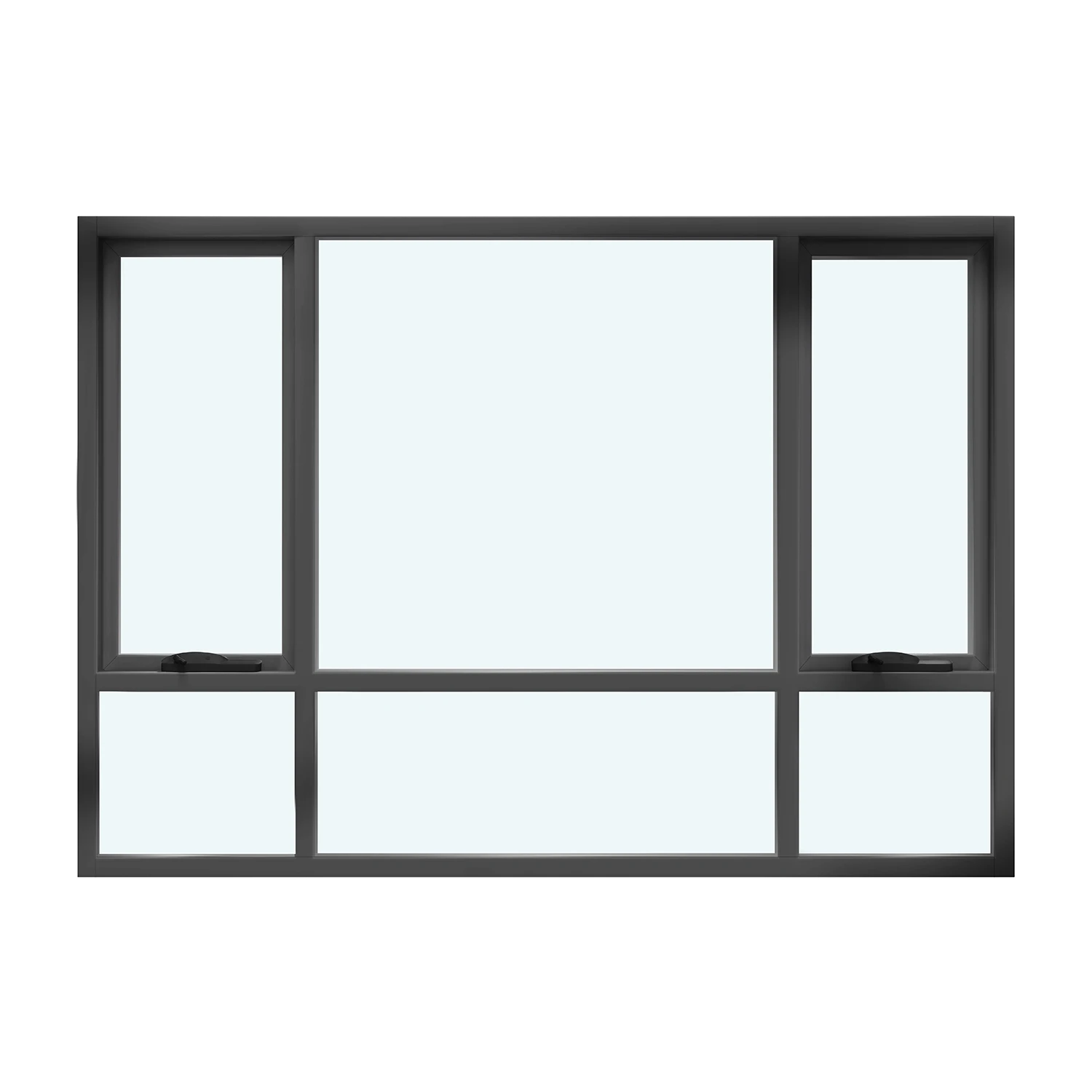 Australia Standard Fixed Corner Windows New Zealand Double Glazed Awning Windows  Aluminium Windows With Mosquito Mesh