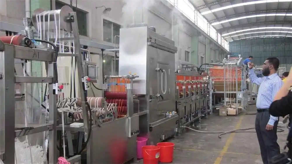 KINWAH Elastic Bra Tape/Elastic Lace Semi automatic Continuous Dyeing Machine