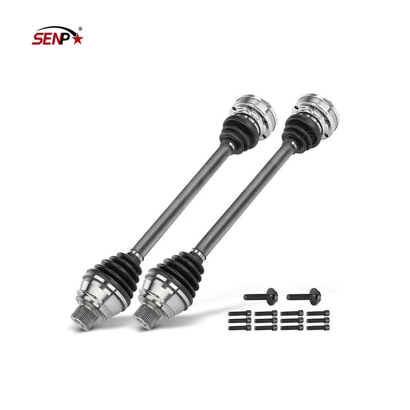 SENP 8R0501203B 8R0501203BX 8R0501203C 8R0501203CX CV Axle Shaft Assembly for Audi A6 A7 A8 Quattro RS7 S7 SQ5 Rear Left & Right