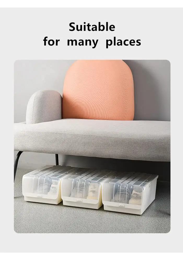 transparent stackable plastic shoe box shoe storage with flip lid