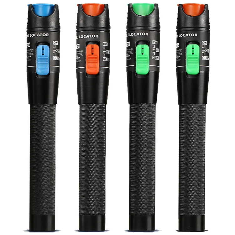 FTTH Fiber Optic Cable Tester Laser Pen 1/10/20/30/50mw Visual Fault Locator SC/FC/ST 2.5mm Interface VFL 5-50Km Range