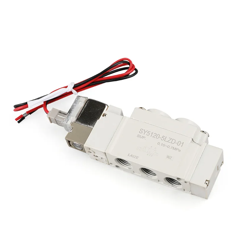 HIgh Quality SMC Type SY Solenoid Valve SY3120-3LZD-M5 4LZD 5LZD 6LZD Single Electronic Pneumatic Electric Control