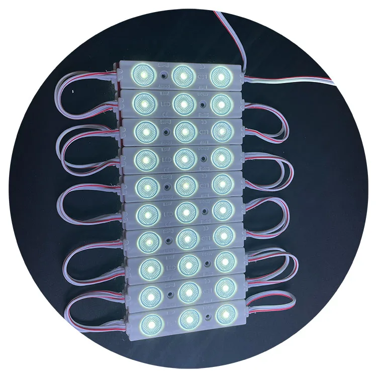 86x18 big size  3chip 160 bean angle lens white 6000k 12000k DC12V 1.8W module led for Channel letter light