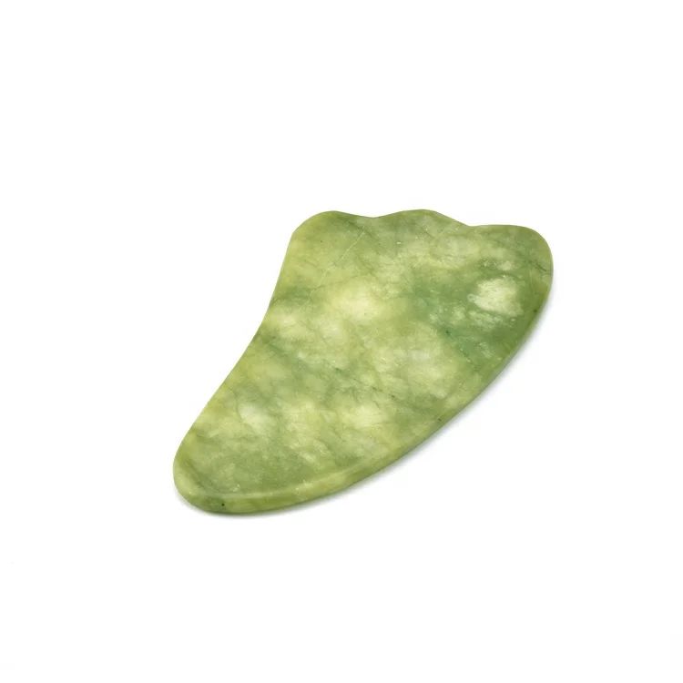 New Style Design Portable Body Fashion Jade Feng Guasha Board Face Stone Roller Set