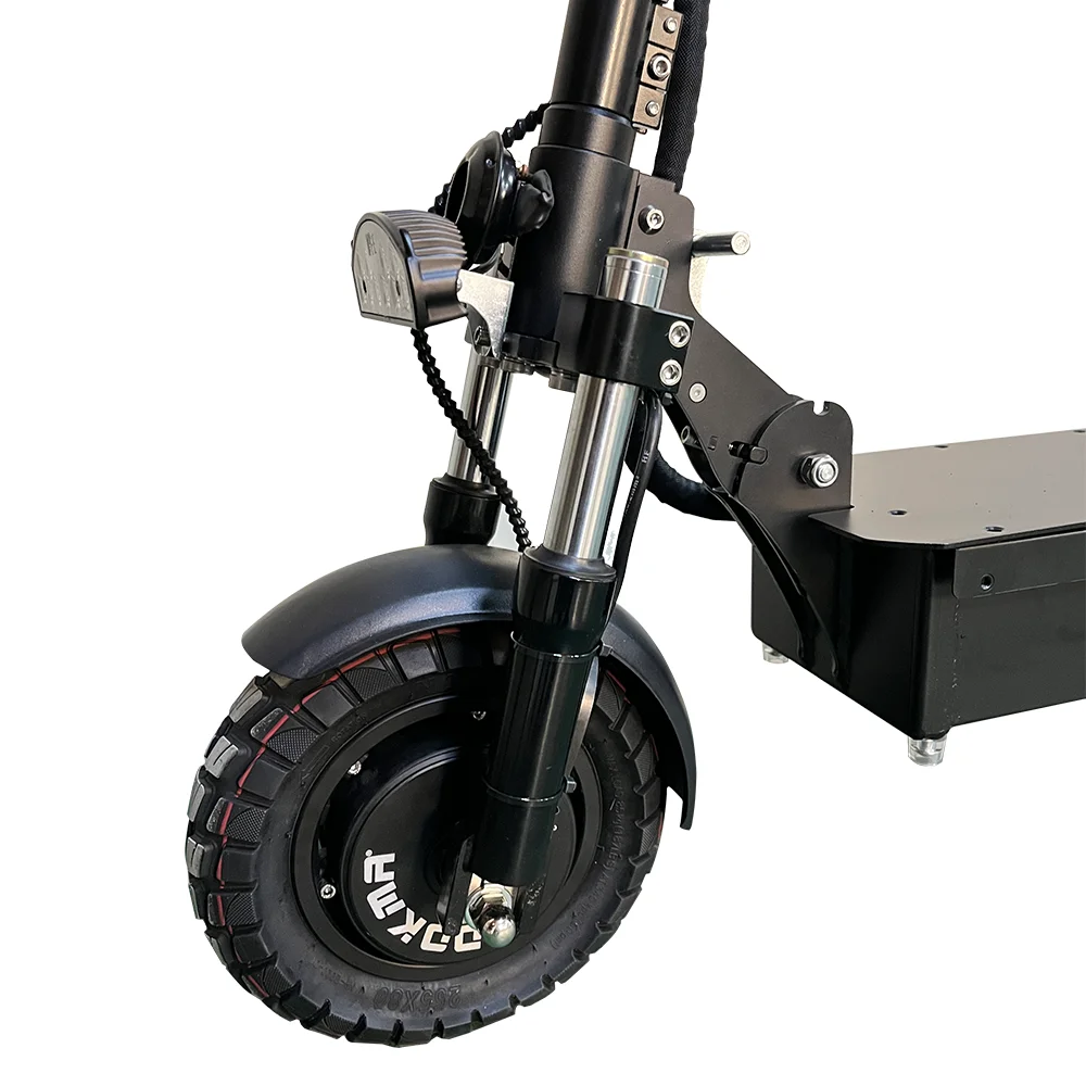 Dokma 10 inch Dgo low budget 48V 1200W 2400W single and dual motor ABS oil brake long range folding mini electric scooter