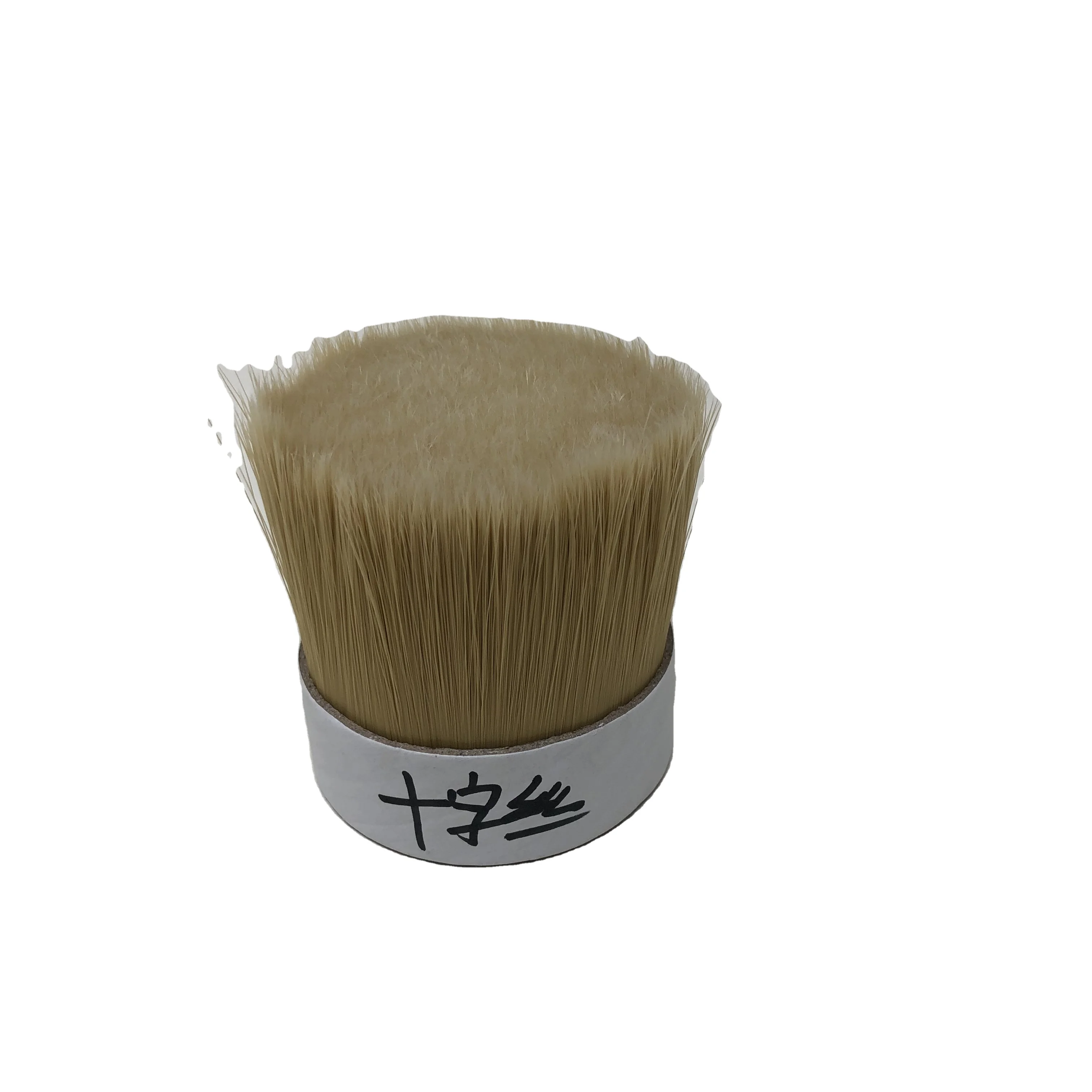 Cross Shape Solid Round Tapered Filament Super Quality multi color for Paint Brush Making