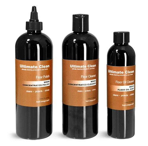 8oz 12oz refillable empty PET squeeze bottle for sauce honey oil applicator bottle