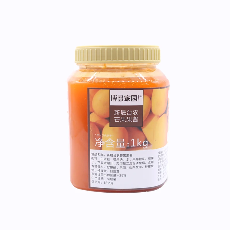 Taiwan Mango Fruit Jam Juice syrup Manufacture for Bubble Tea