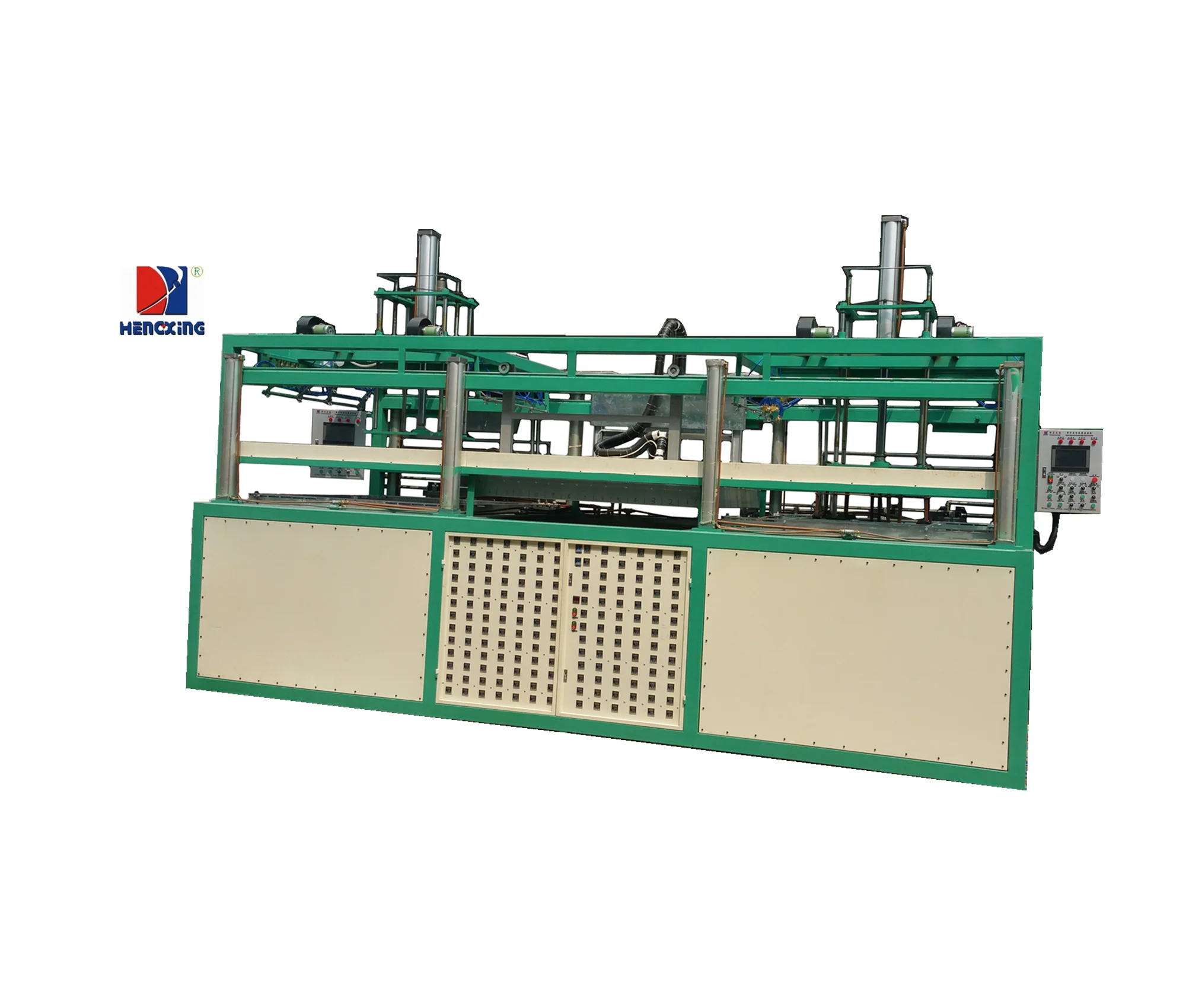 
Two Double Thick Sheet Plastic Forming Machine 