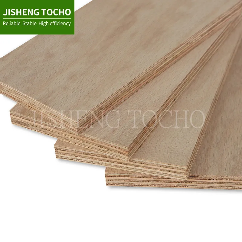 
JISHENG TOCHO FSC Certification Hardwood 3mm Plywood High Quality Indoor 