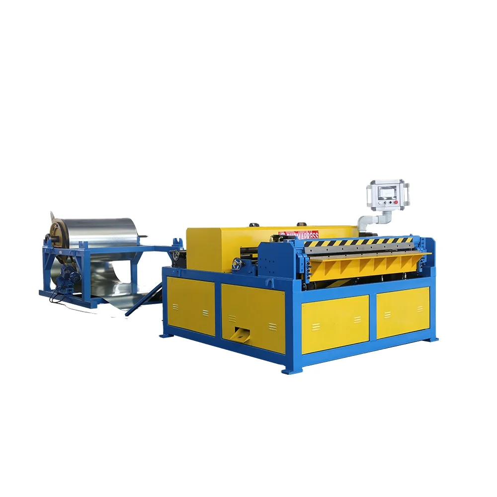 Air duct making machine
