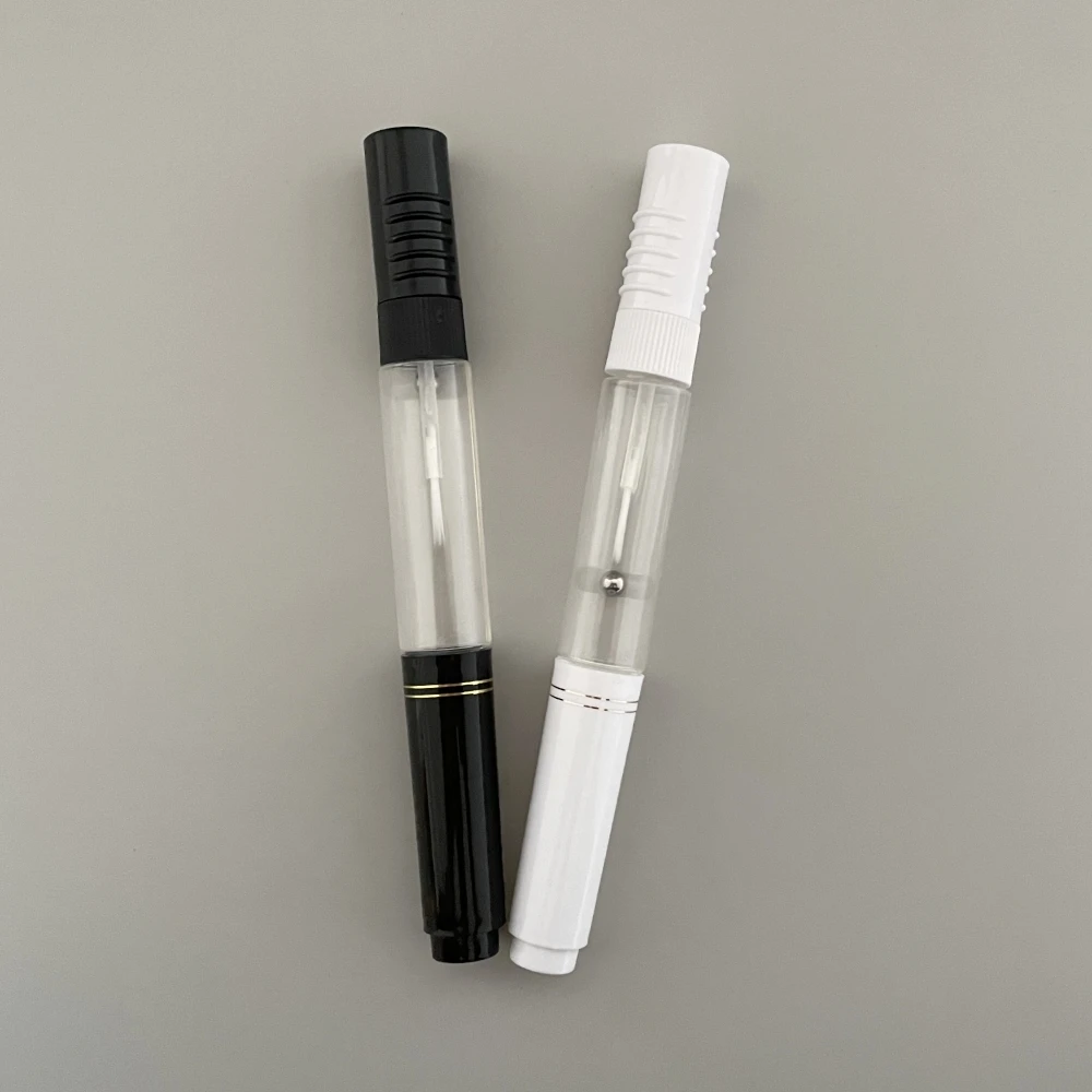 Customized Hot Design Scratch repair 2 in 1 Polish Painting Tool soft Squeeze bottle 12ml Nail Art Pen with Needle with Brush