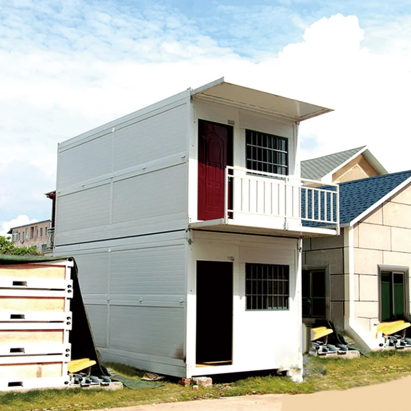Summer Cool Folding Container House With Swimming Pool