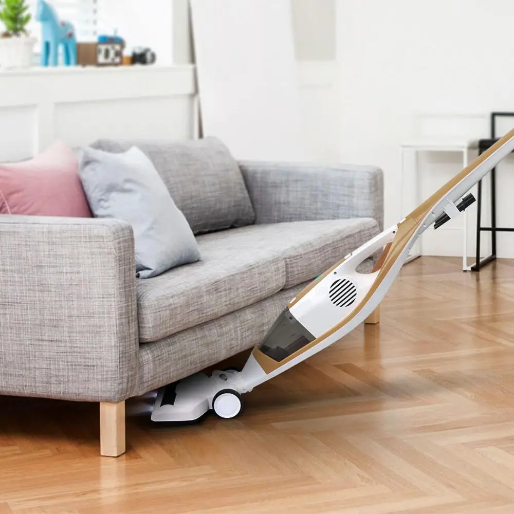 4 in 1 rechargeable sweeper, mop, stick vacuum cleaner and Handheld Cordless Vacuum Cleaner golden