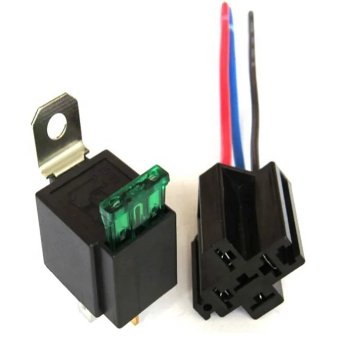 12V 5Pin 30A 40A  50A Relay Wire Harness Socket Relay wiring harness