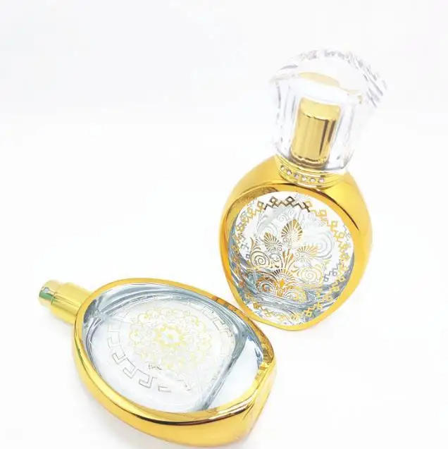 Factory Custom made glass perfume bottles 50ml glass perfumes bottle dubai square fragrance bottle perfume glass