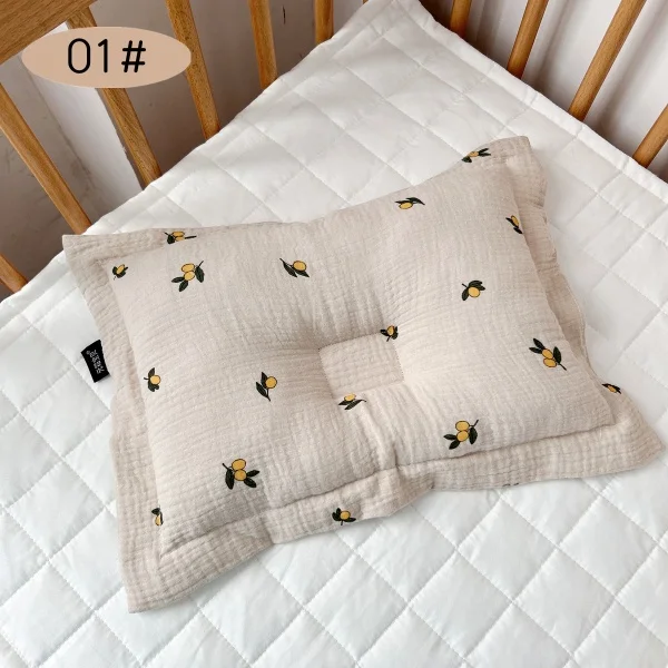 Wholesale Baby Pillow Head Protector Cotton Newborn Protective Pillows Infant Sleeping Cushion Pillow for 0-1 Years