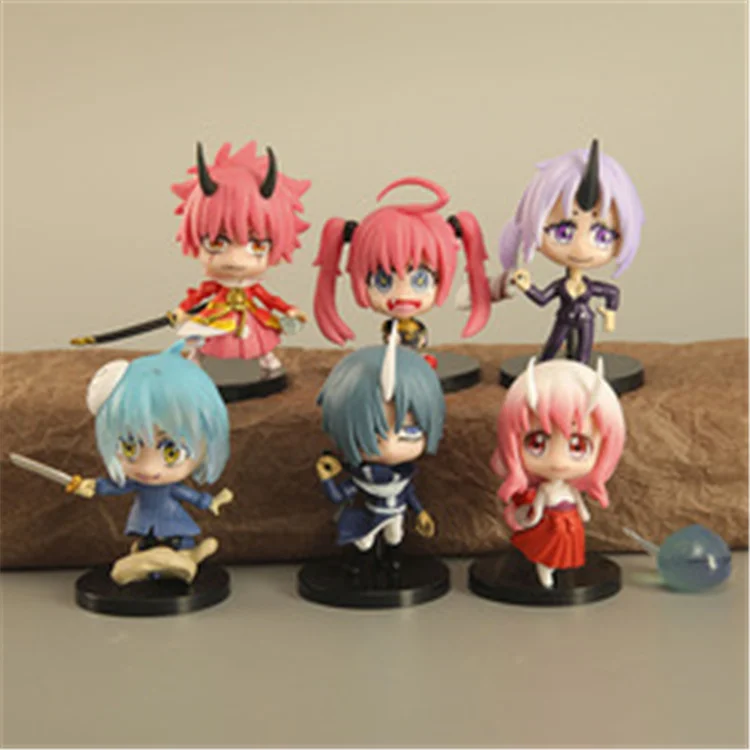 That Time I Got Reincarnated as a Slime Anime Figure Rimuru Tempest Action Figures Benimaru Shuna Shion Soei Model Doll