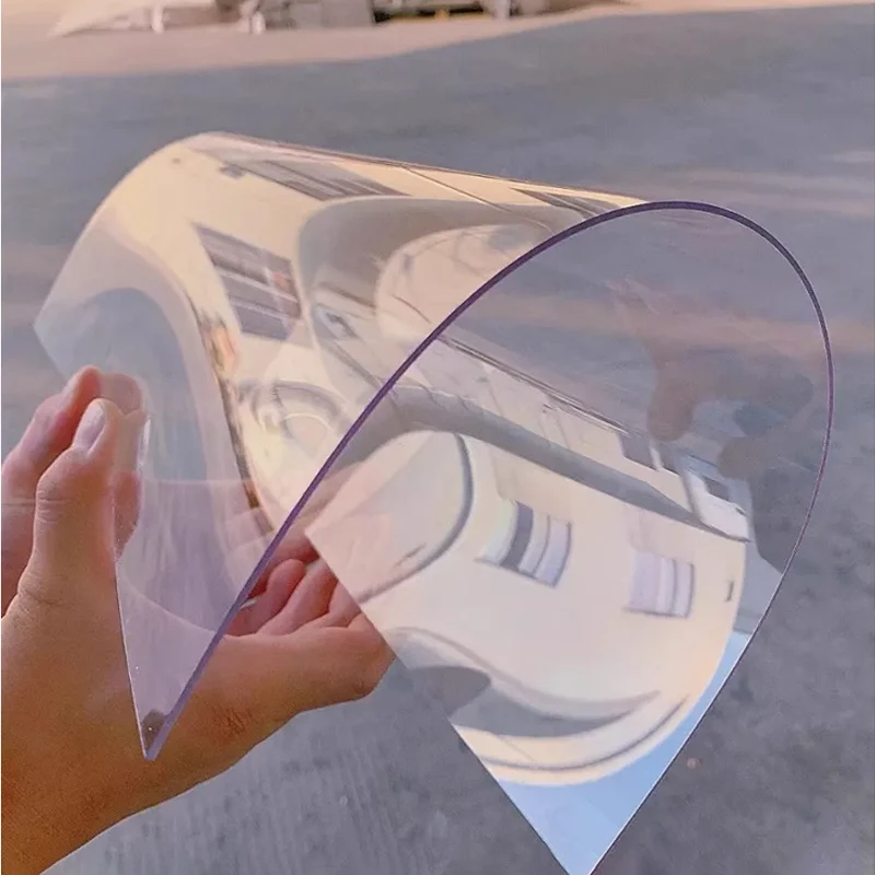 Flexional 3mm 4mm 5mm 6mm Solid Polycarbonate plastic Sheet PC Flat Panels for awning rainshed