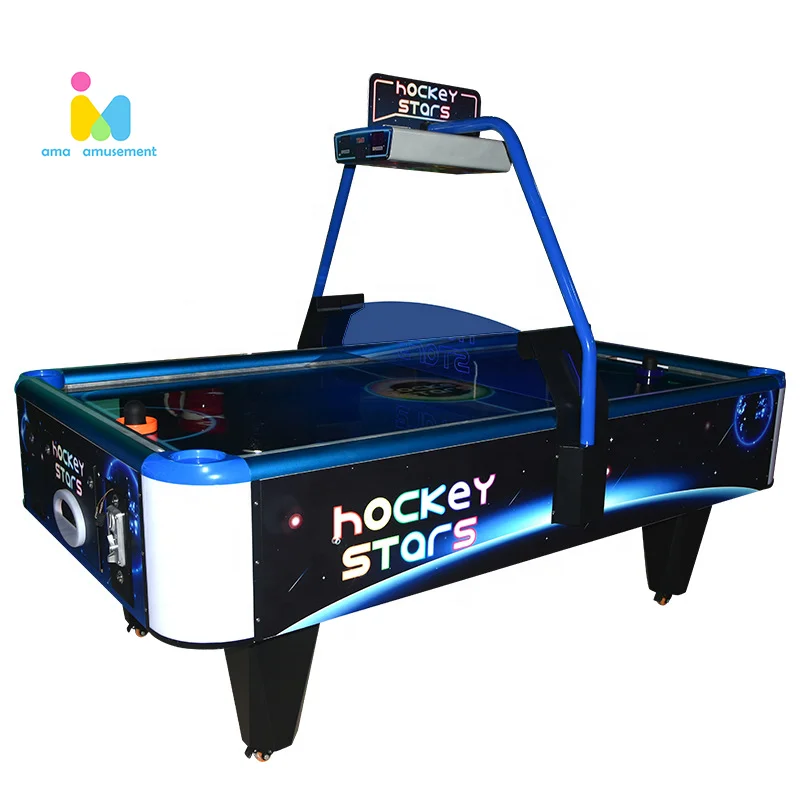 Coin-operated Game Machine Star Hockey Video Game City Entertainment Equipment Adult And Child 2 players Cool Black Air Hockey