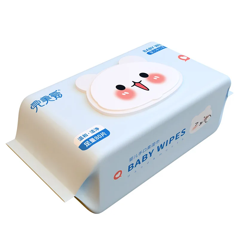 2024 Baby wet wipes rolls Natural Soft Organic Water Wet Baby Wipes for Baby