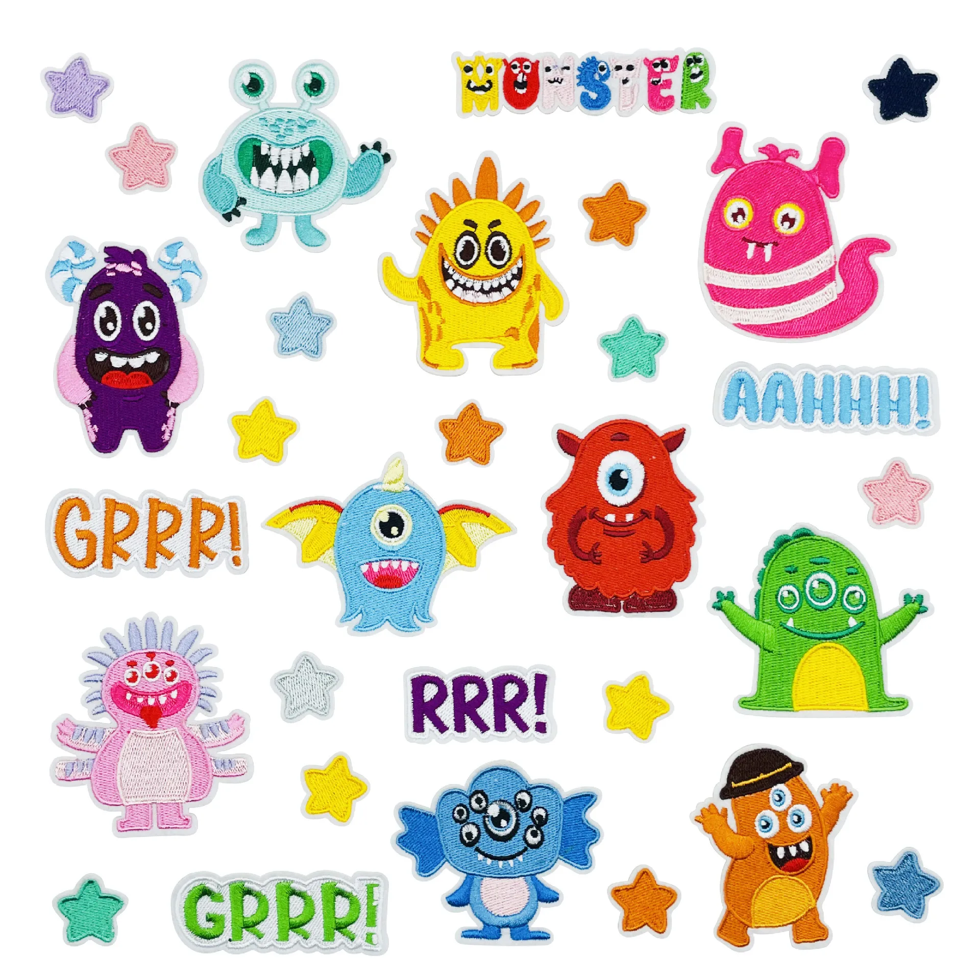 Exquisitely cute owl cloth applique cartoon animals embroidered clothes accessories iron on patches