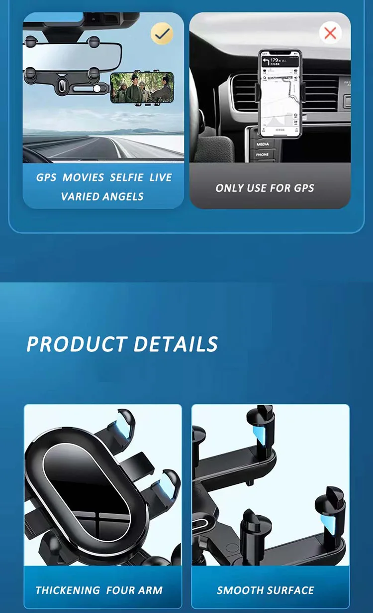 Rearview Phone Holder 17