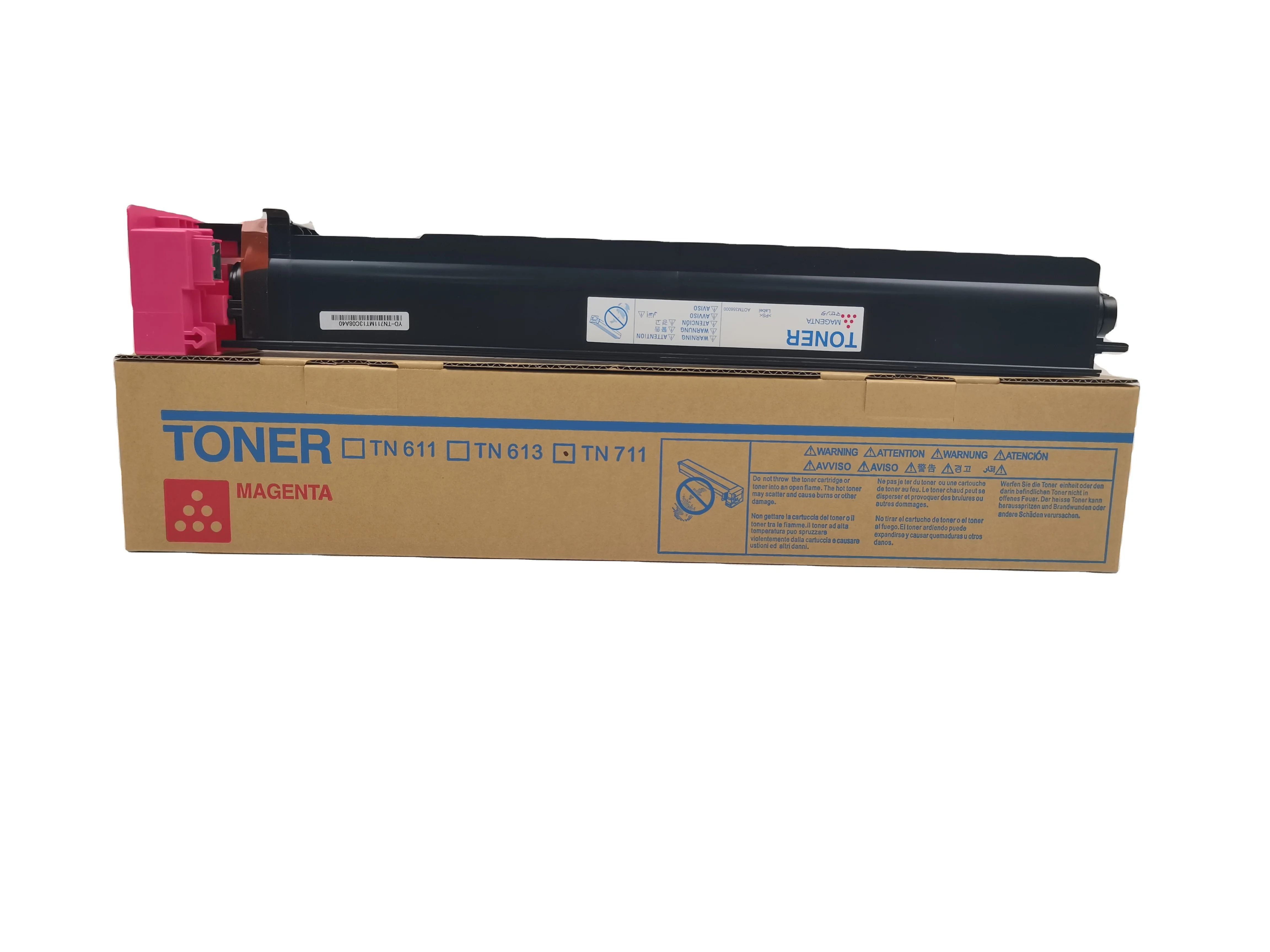 Высококачественный тонер-картридж konicas TN711 совместимый с minoltas Bizhub C654 754 копировальный аппарат